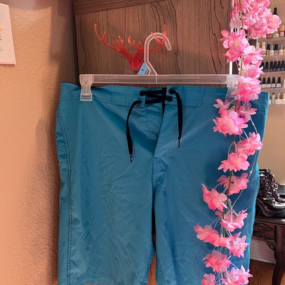 OP Men's Aqua Swim Board Shorts - Picture 2 of 4